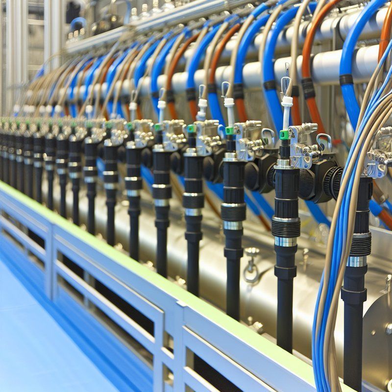 2m Standard Length Power Cable Water Treatment System with High Capacity and Desalination Rate of ＞98%